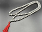 Preview: "Om Mane" Mala-Gebetskette | 108+1 Perlen | ca. 8mm